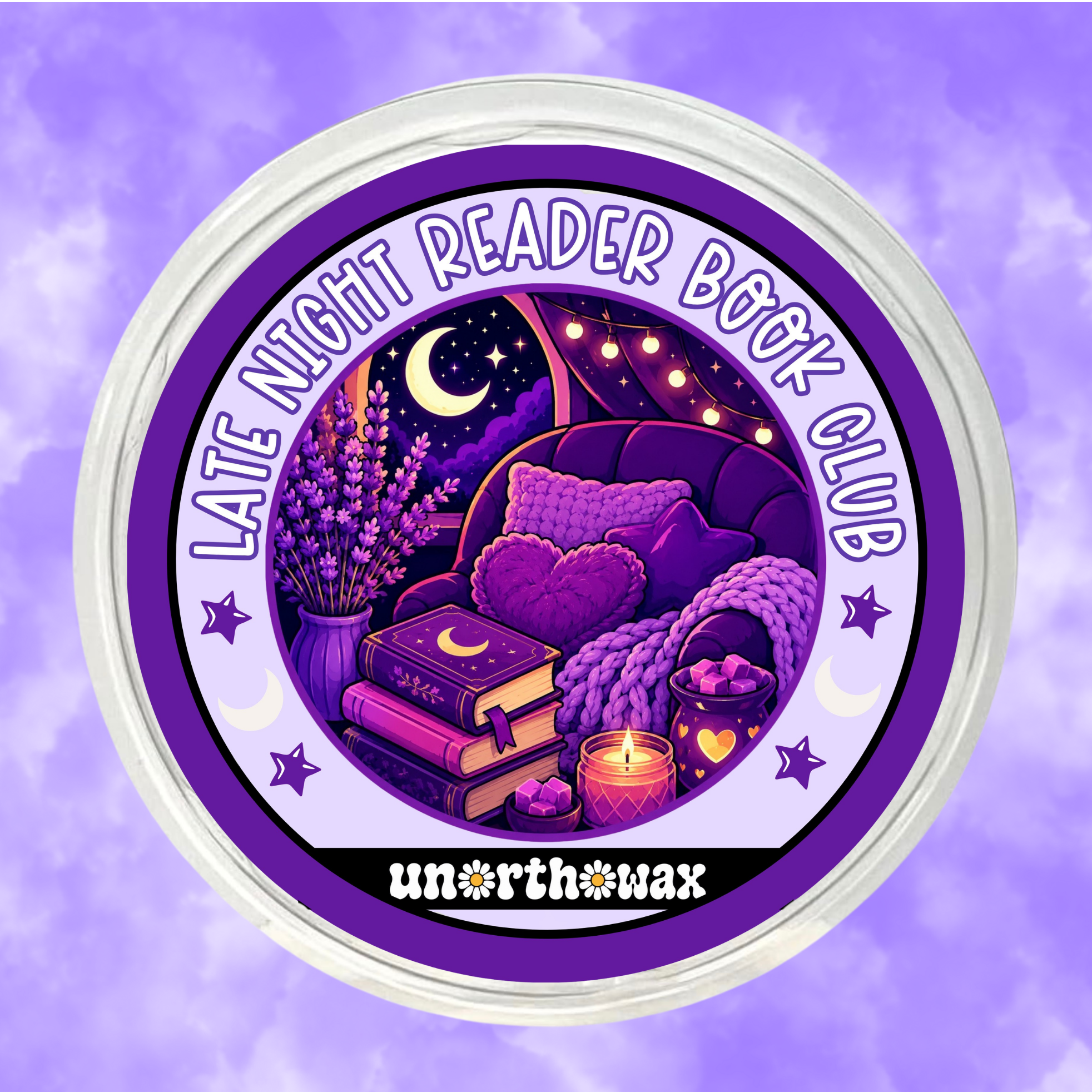 Late Night Reader Book Club (Dreamcloud/Sleepy) 50g Segment Pot Wax Melt