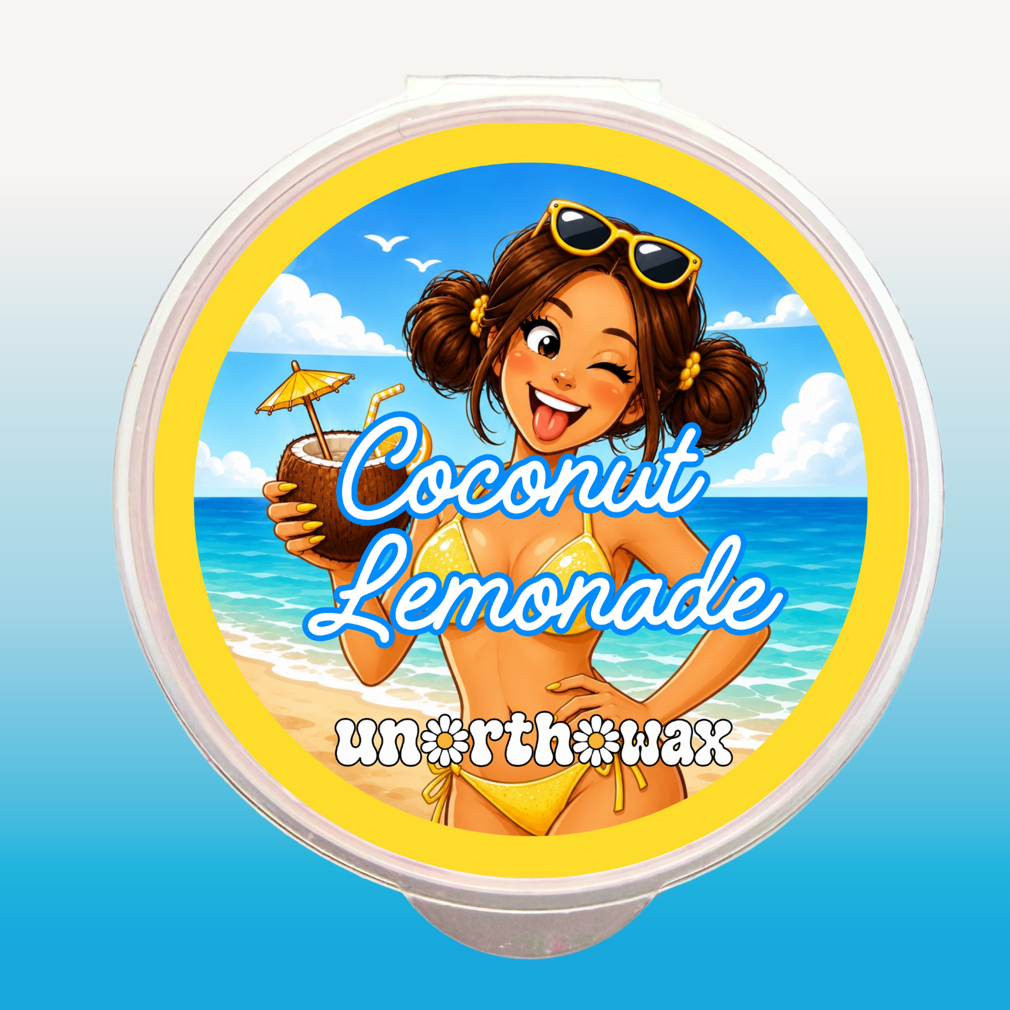 Coconut Lemonade 1oz (20g) Shot Pot Wax Melt