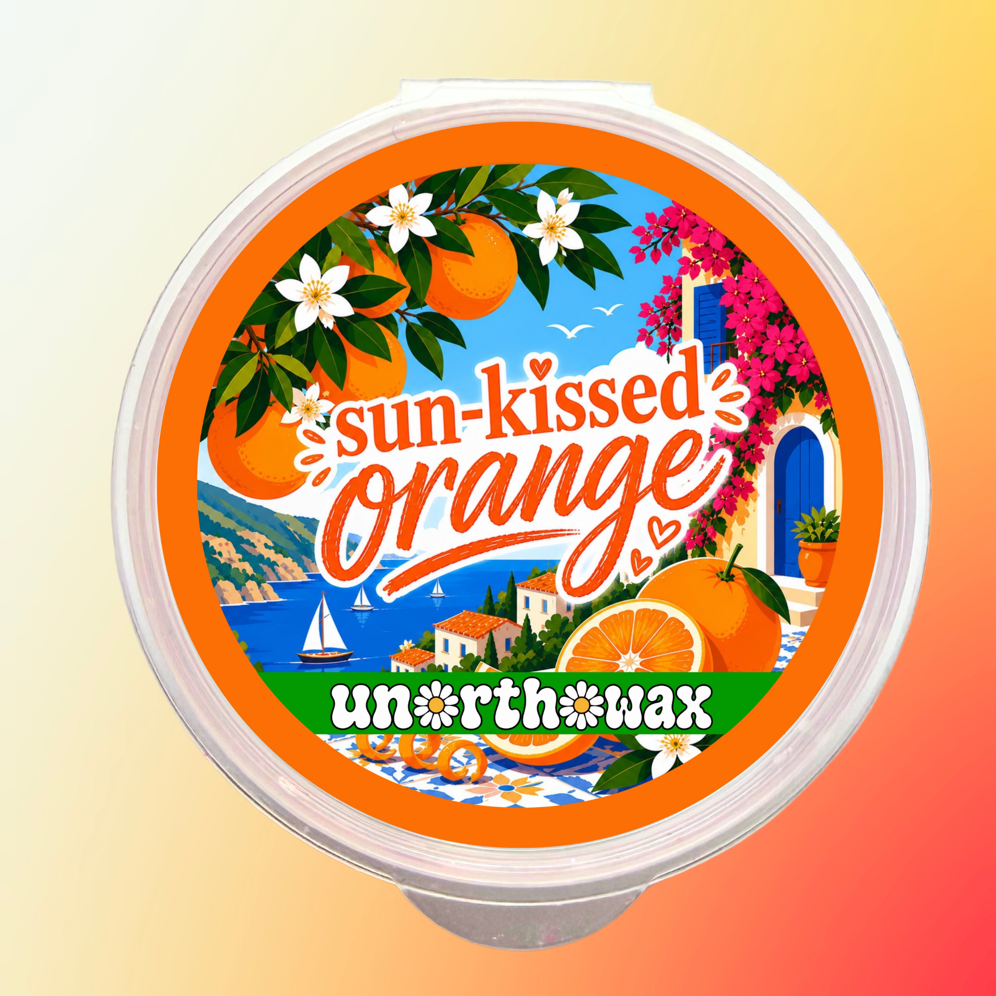 Sun-Kissed Orange 1oz (20g) Shot Pot Wax Melt