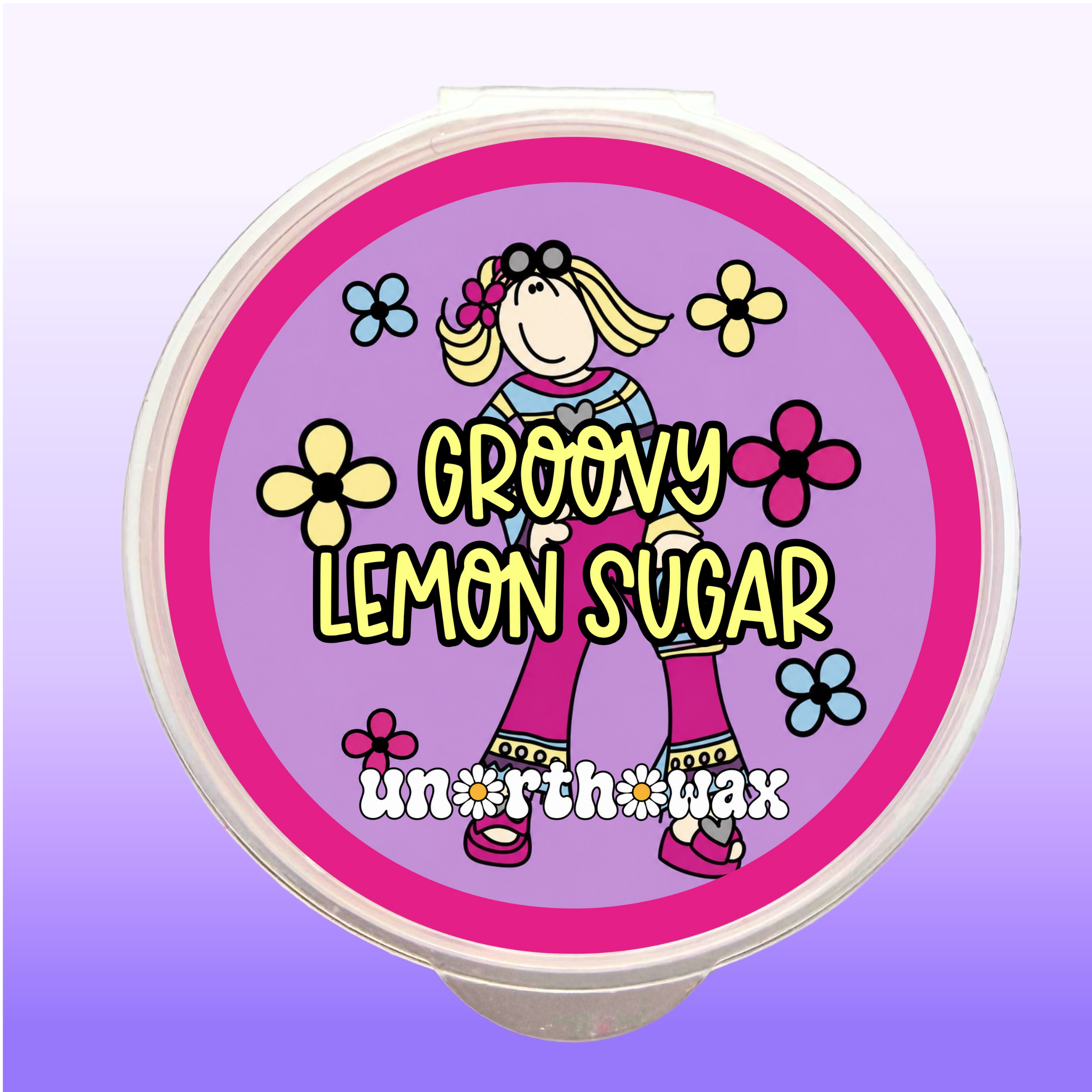 Groovy Lemon Sugar 1oz (20g) Shot Pot Wax Melt