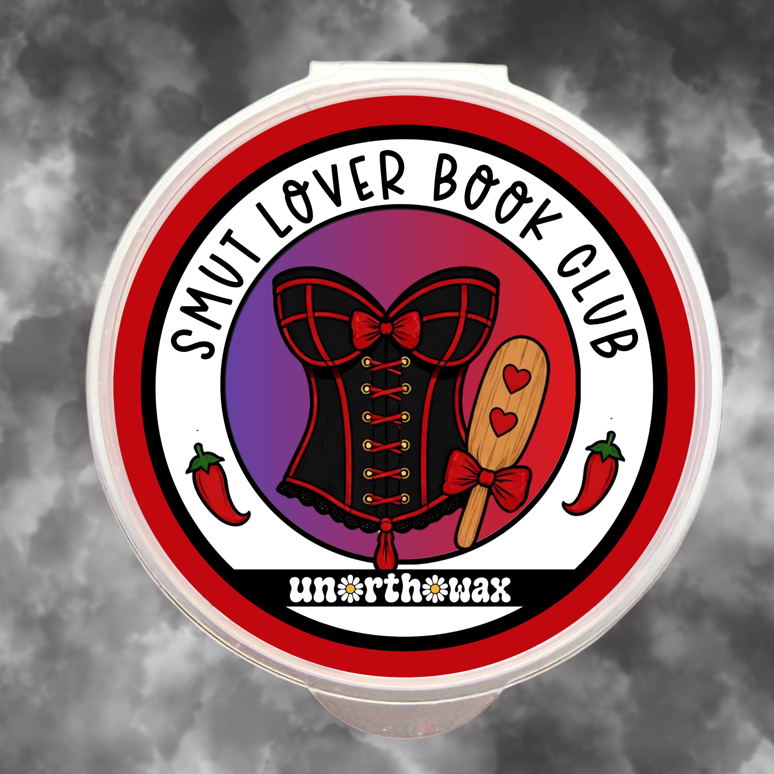 Smut Lover Book Club 1oz (20g) Shot Segment Pot Wax Melt