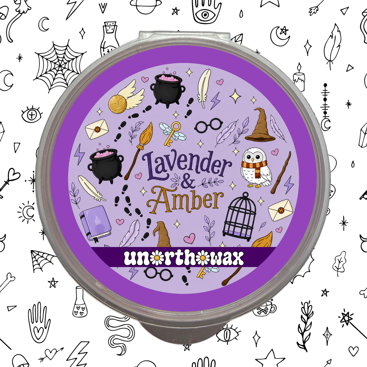 Lavender & Amber 1oz (20g) Shot Pot Wax Melt