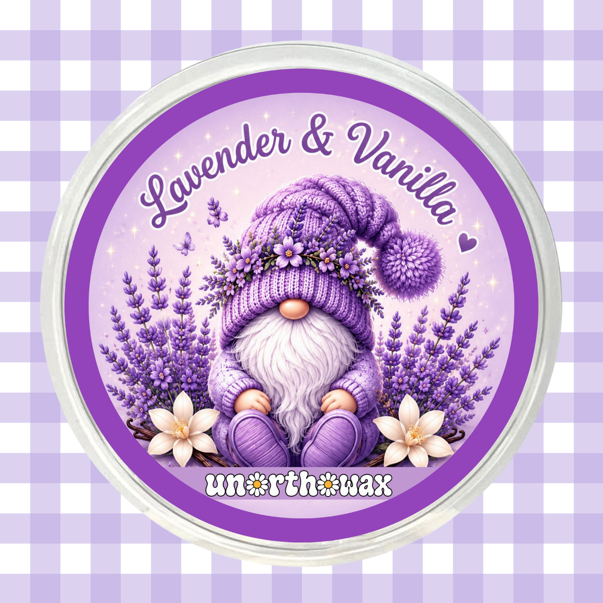 Lavender & Vanilla 50g Segment Pot Wax Melt