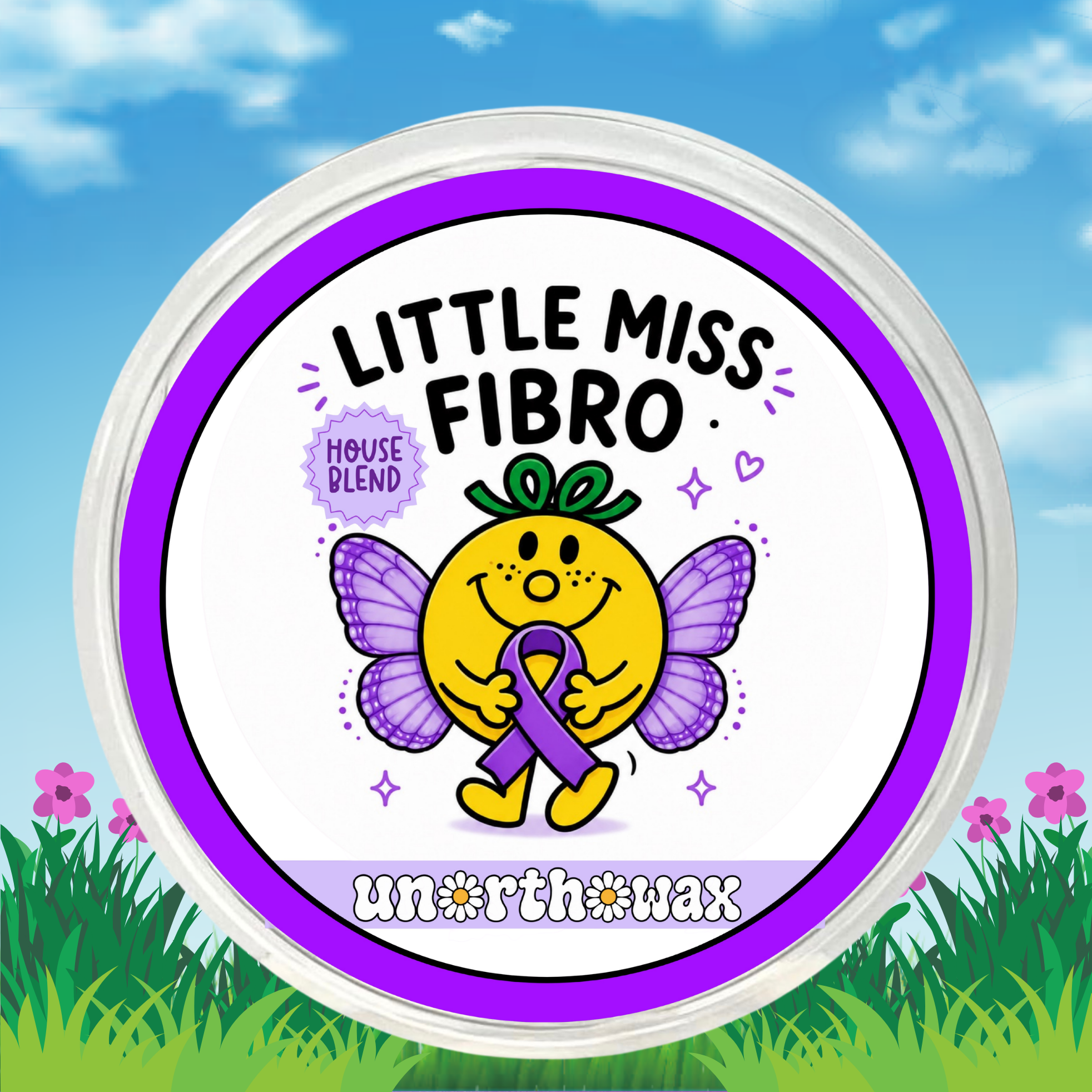 Little Miss Fibro 4oz (85g) Pot Wax Melt
