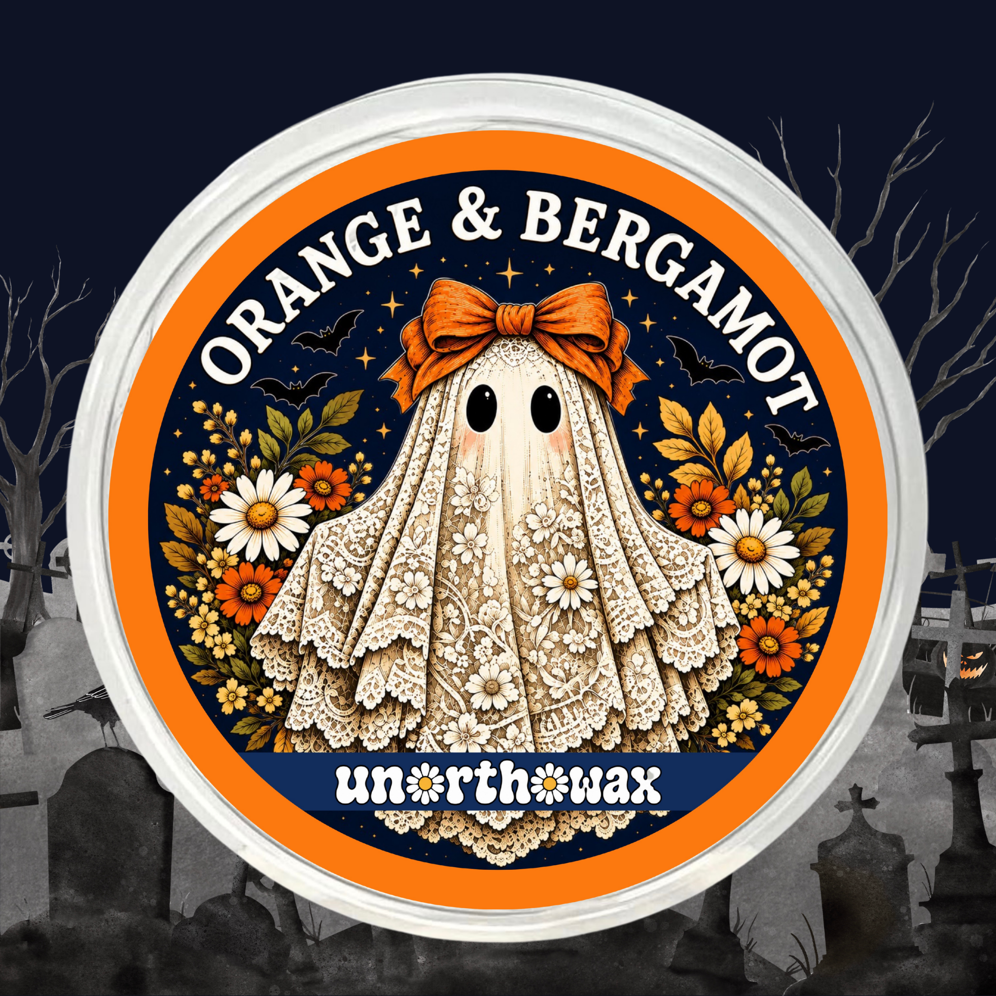 Orange & Bergamot 50g Segment Pot Wax Melt