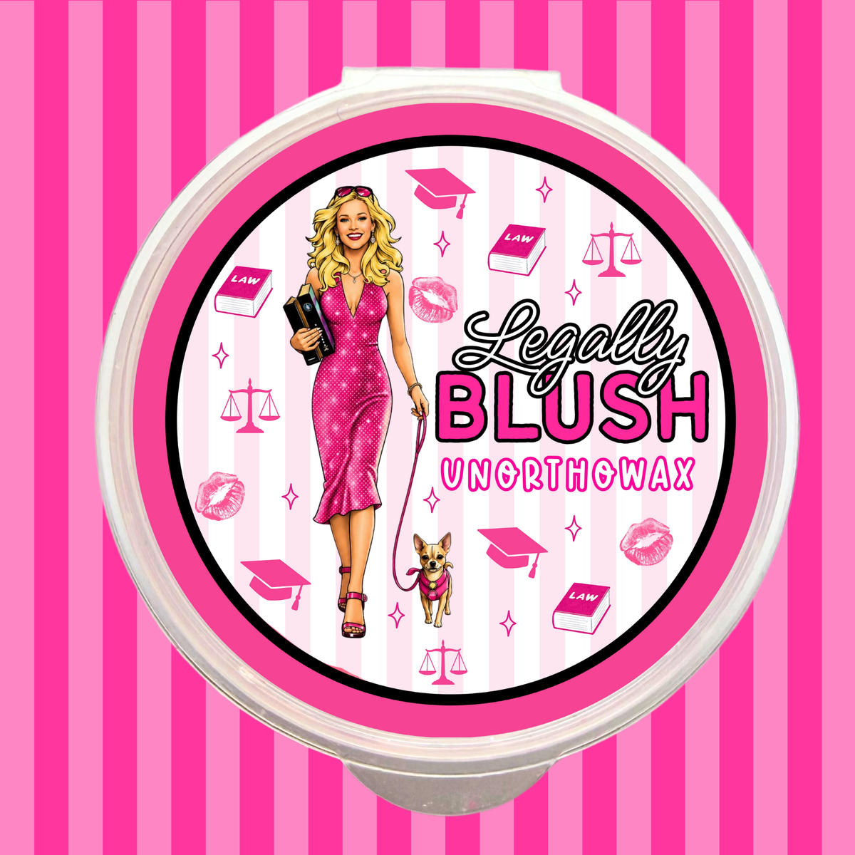 Legally Blush (Blush Silk) 1oz (20g) Shot Pot Wax Melt