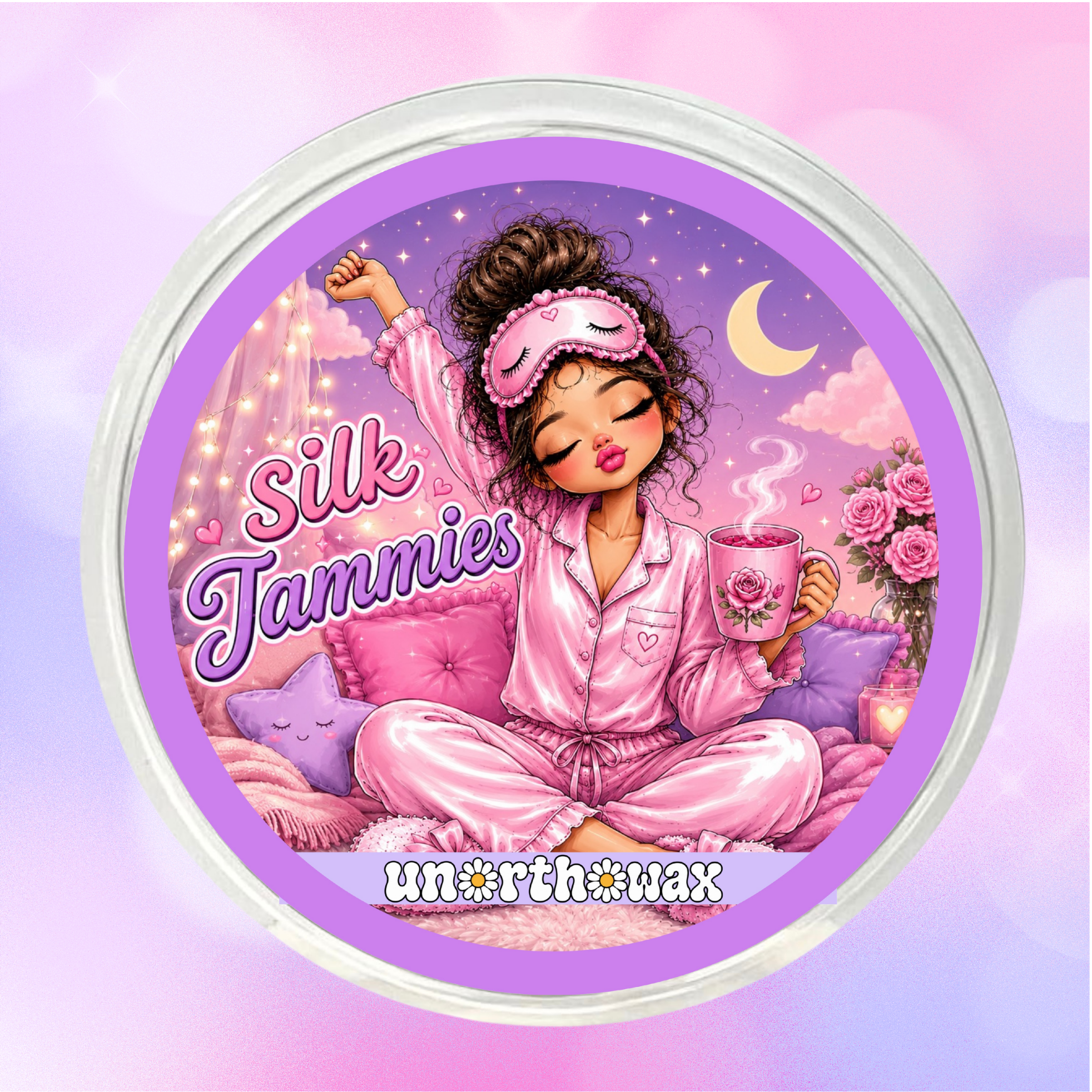 Silk Jammies (Blend) 50g Segment Pot Wax Melt