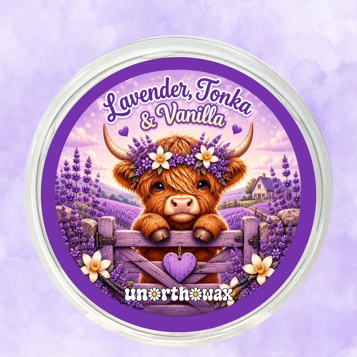 Lavender, Tonka & Vanilla 50g Segment Pot Wax Melt