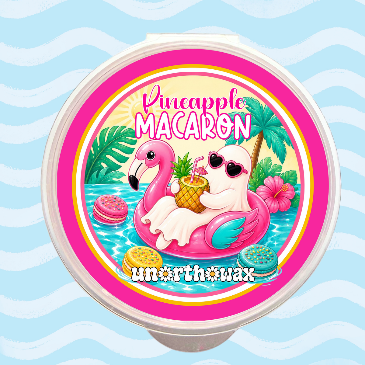 Pineapple Macaron 1oz (20g) Shot Pot Wax Melt