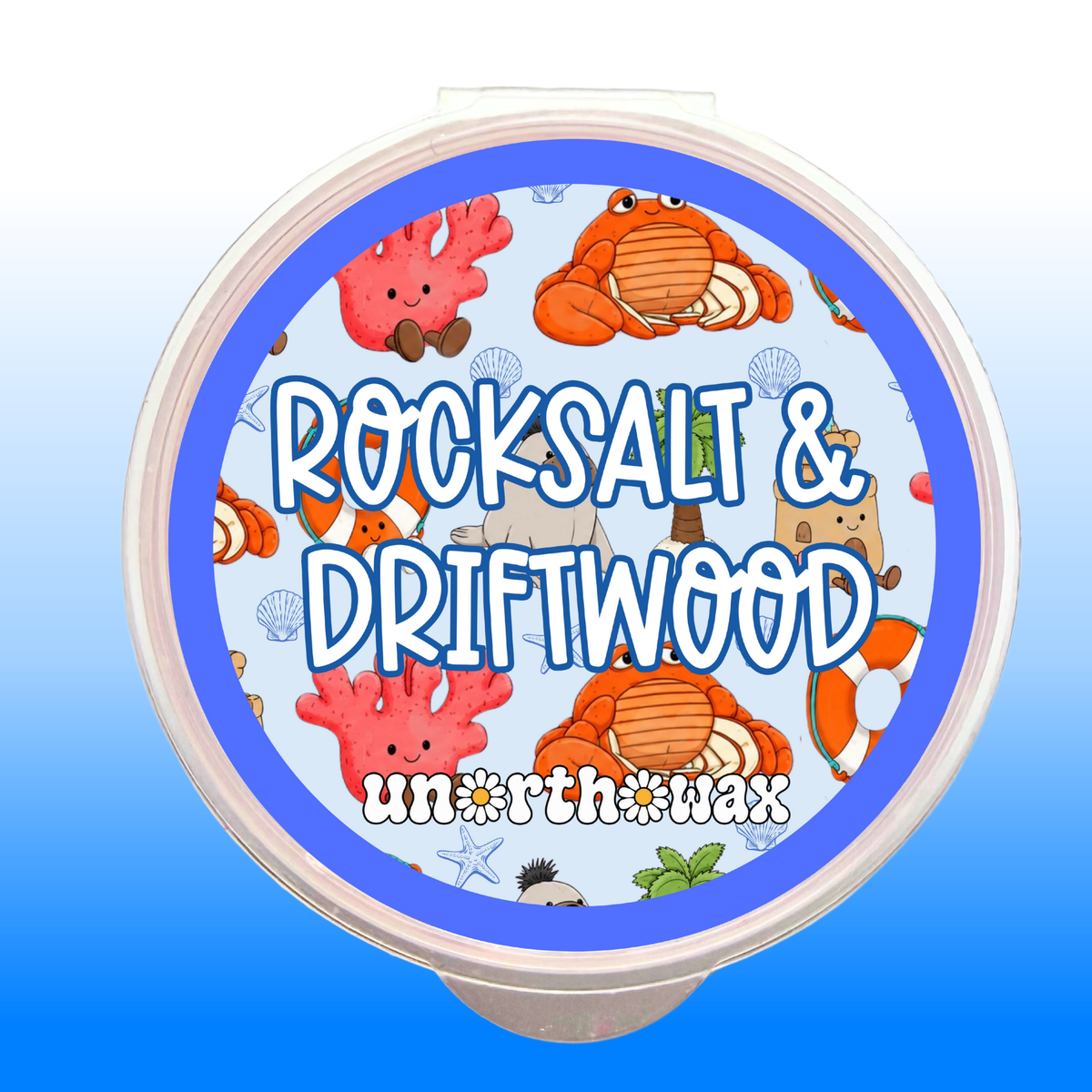 Rocksalt & Driftwood 1oz (20g) Shot Pot Wax Melt