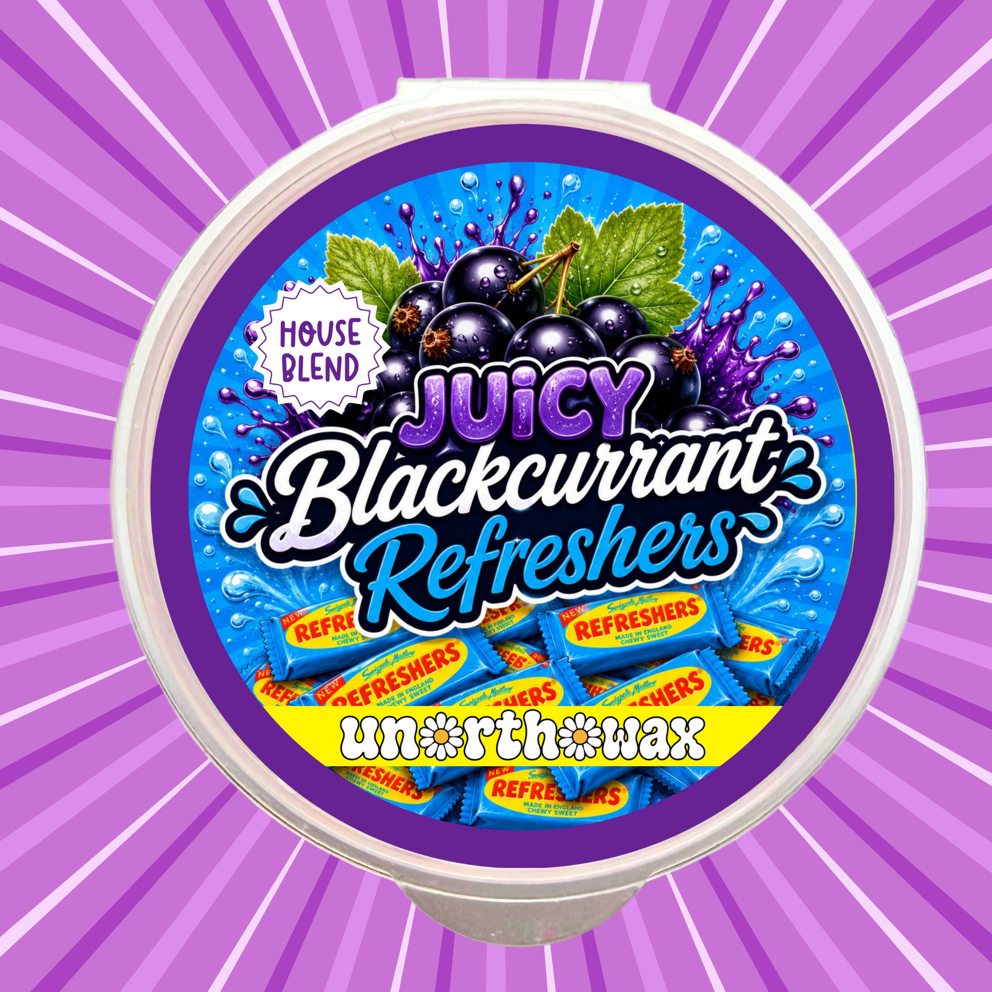 Juicy Blackcurrant Refresher 1oz (20g) Shot Pot Wax Melt