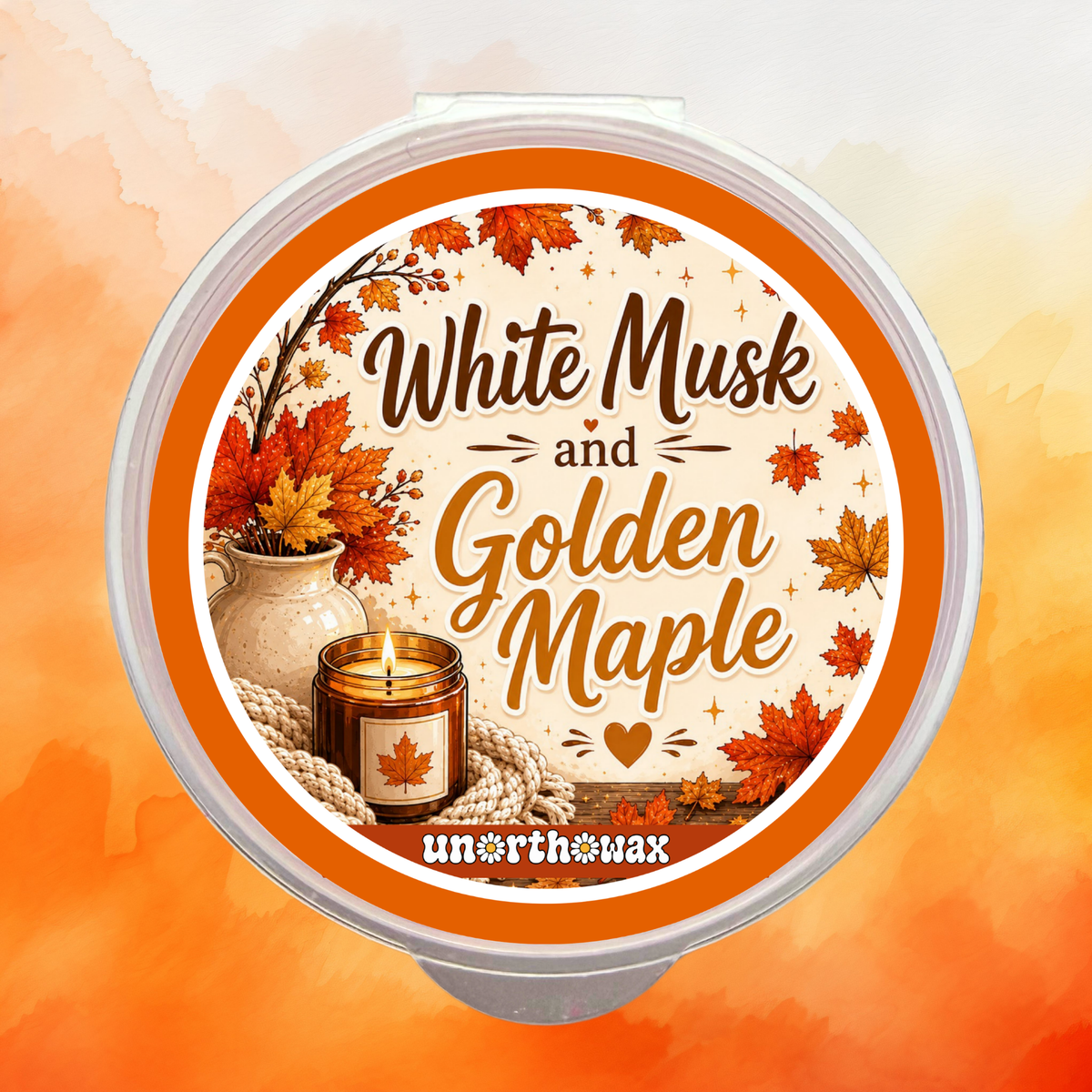 White Musk & Golden Maple 1oz (20g) Shot Pot Wax Melt&nbsp;