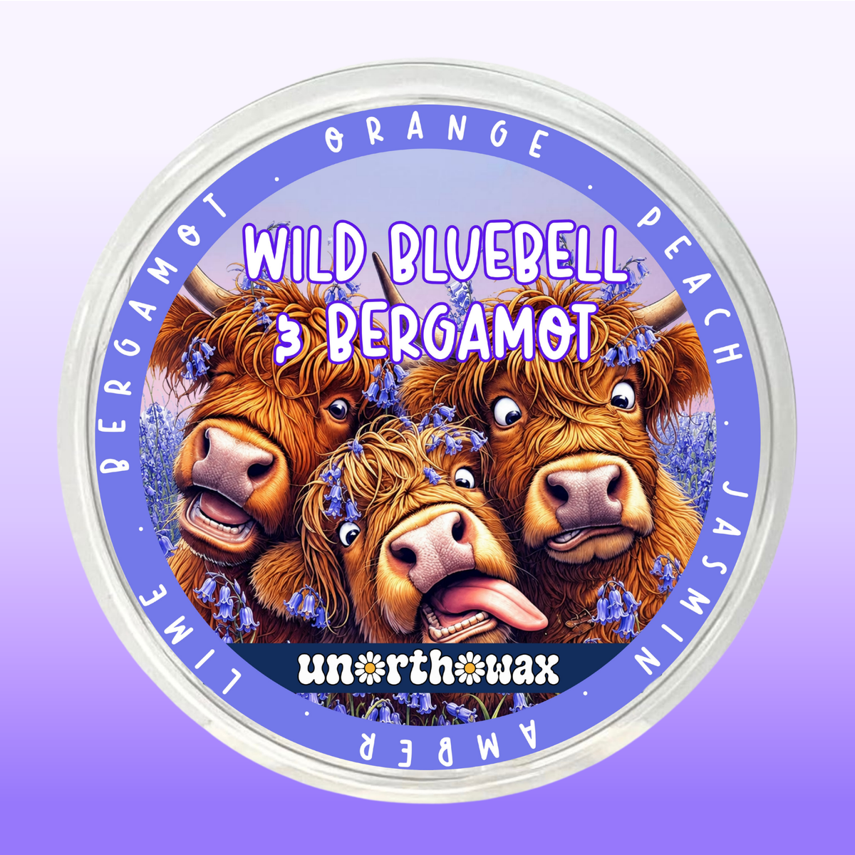 Wild Bluebells & Bergamot 50g Segment Pot Wax Melt