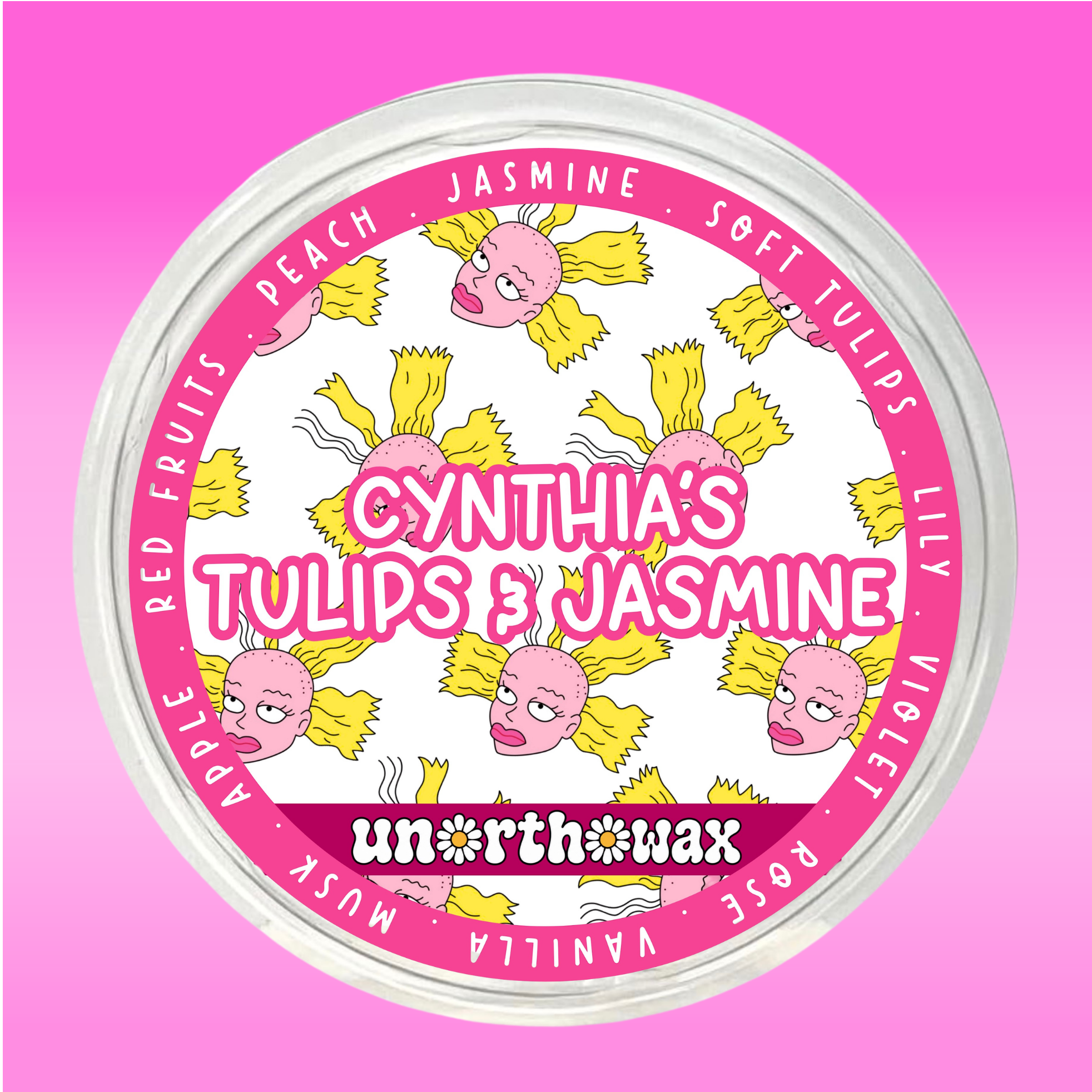Cynthia's Tulips & Jasmine 50g Segment Pot Wax Melt