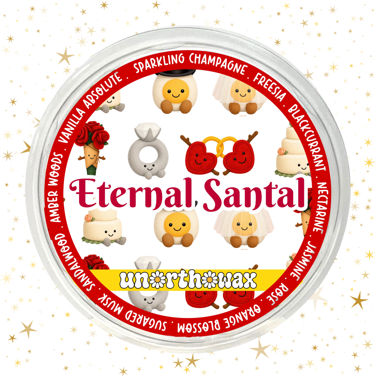 Eternal Santal (Wedding Santal) 50g Segment Pot Wax Melt