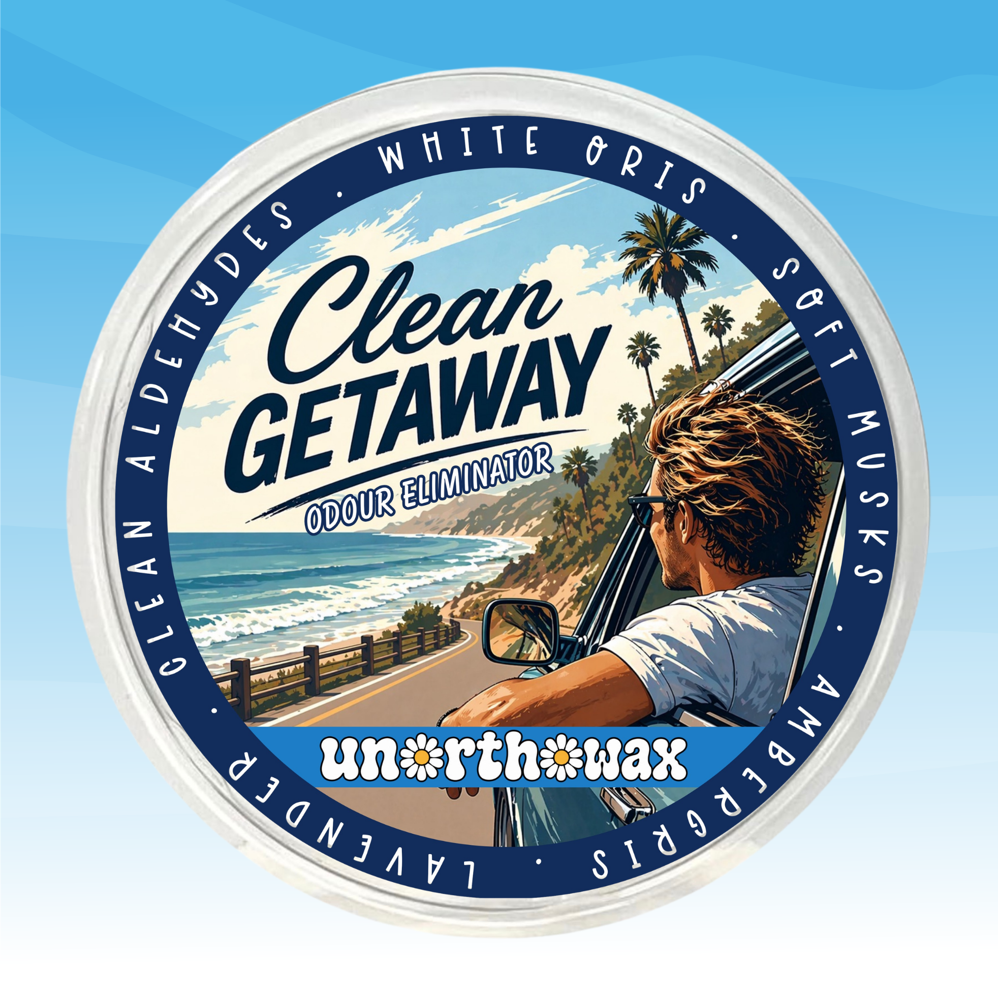 Clean Getaway (Odour Eliminator) 50g Segment Pot Wax Melt