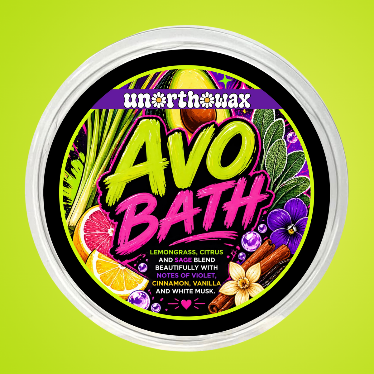 Avo Bath 50g Segment Pot Wax Melt