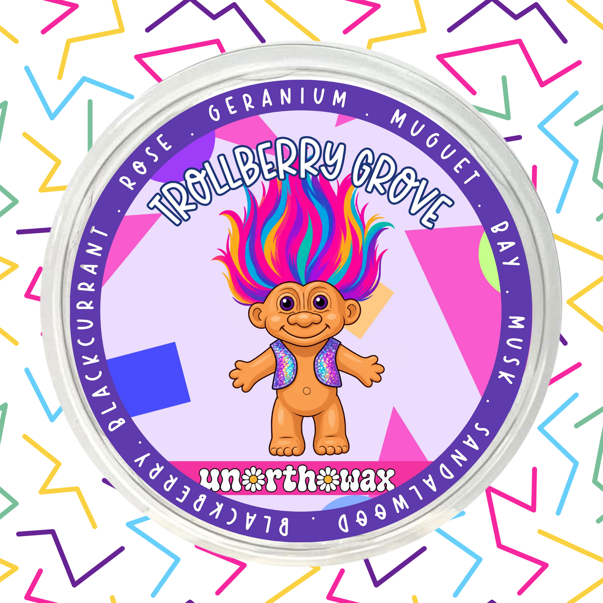 Trollberry Grove (Blackberry & Bay) 50g Segment Pot Wax Melt