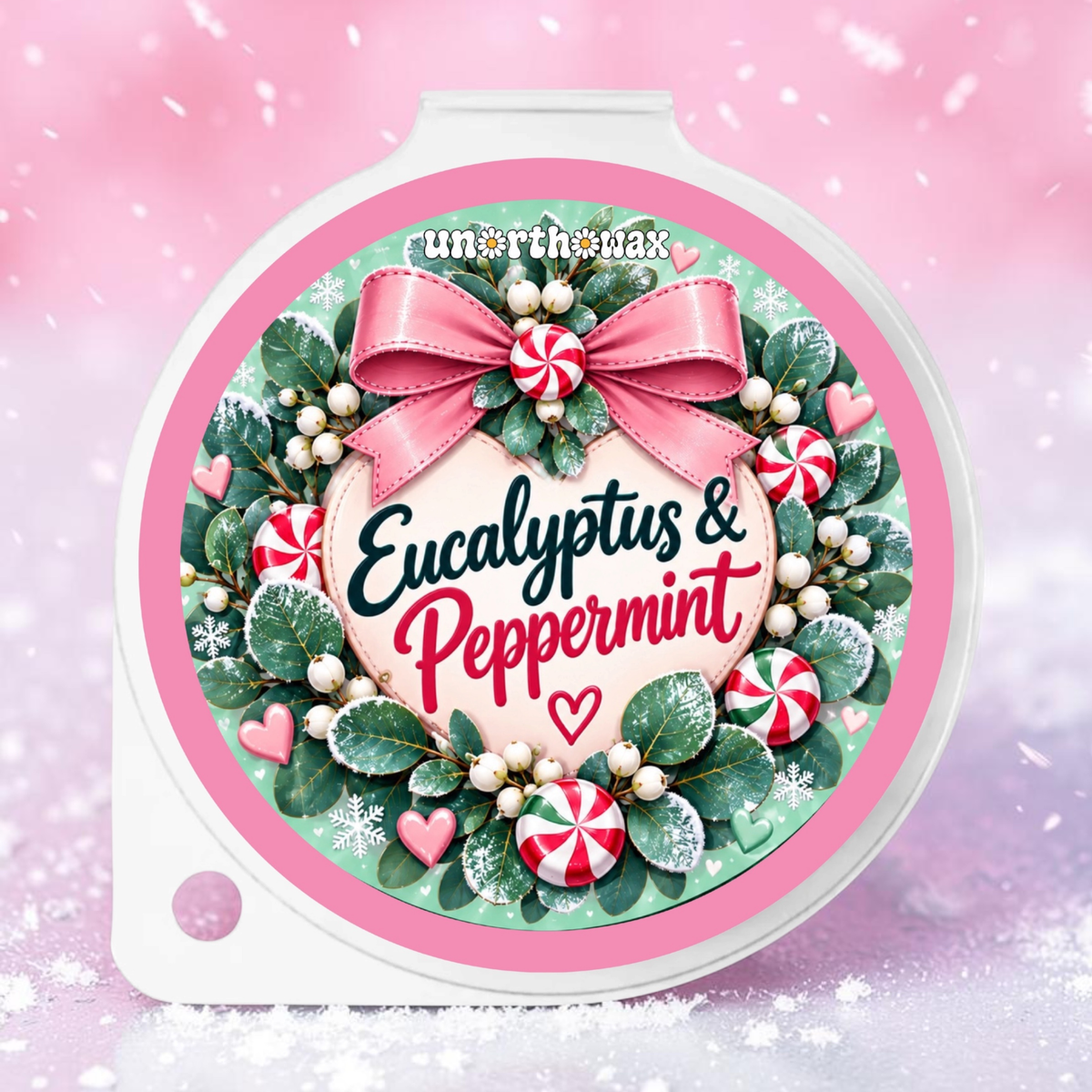 Eucalyptus & Peppermint 50g Segment Pot Wax Melt