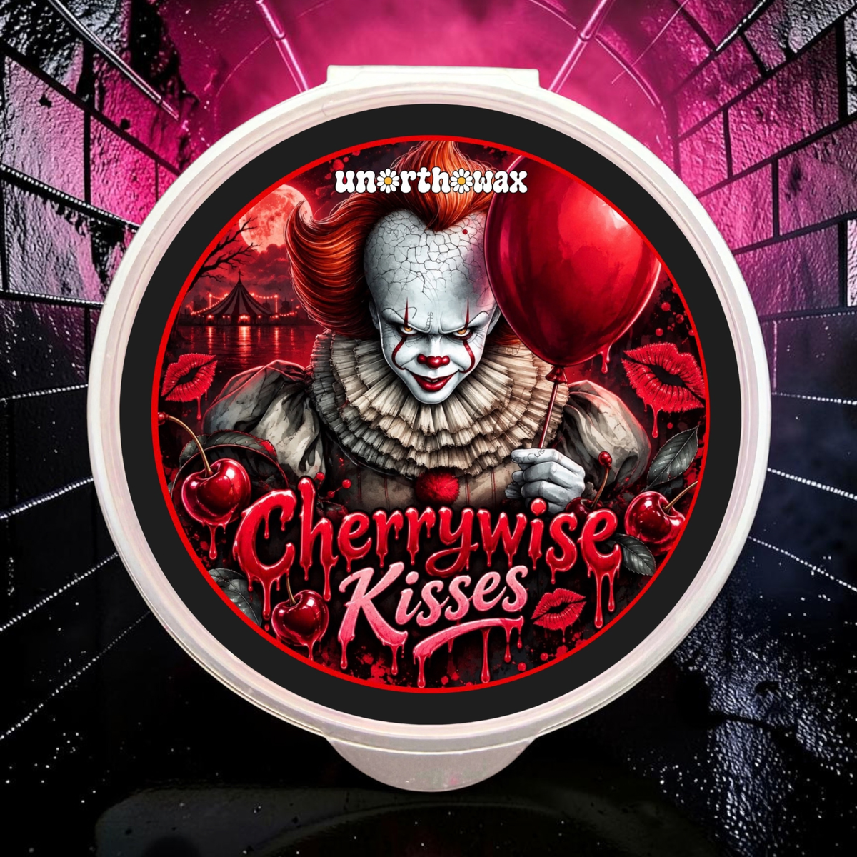Cherrywise Kisses (NG Bite Me) 1oz (20g) Shot Pot Wax Melt