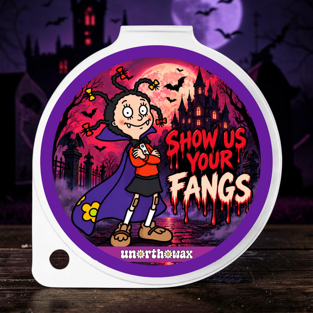 Show Us Your Fangs 50g Segment Pot Wax Melt