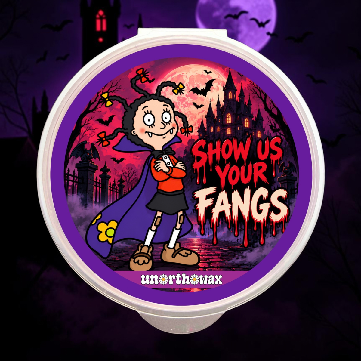 Show Us Your Fangs 1oz (20g) Shot Pot Wax Melt