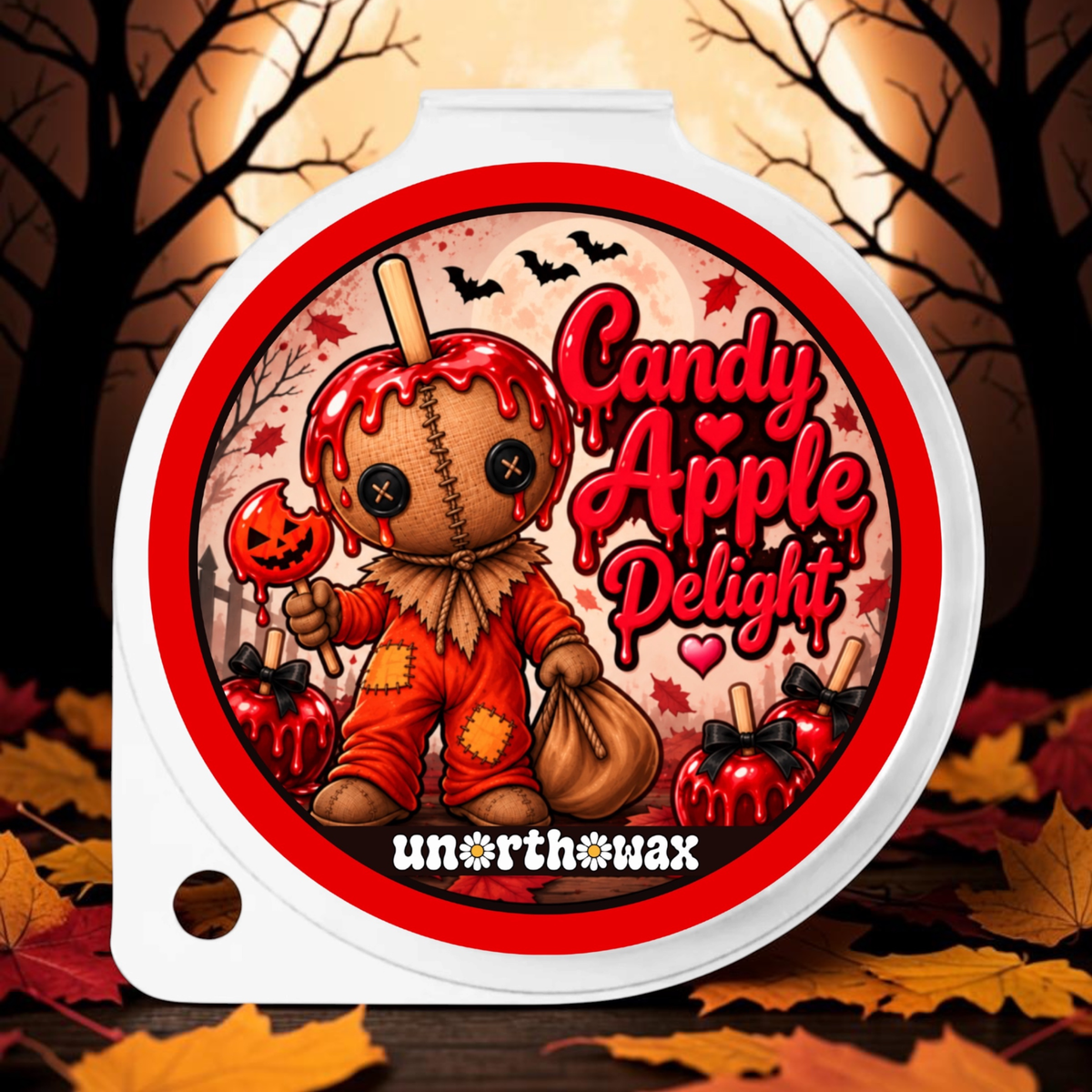 Candy Apple Delight (Scent-C) 50g Segment Pot Wax Melt