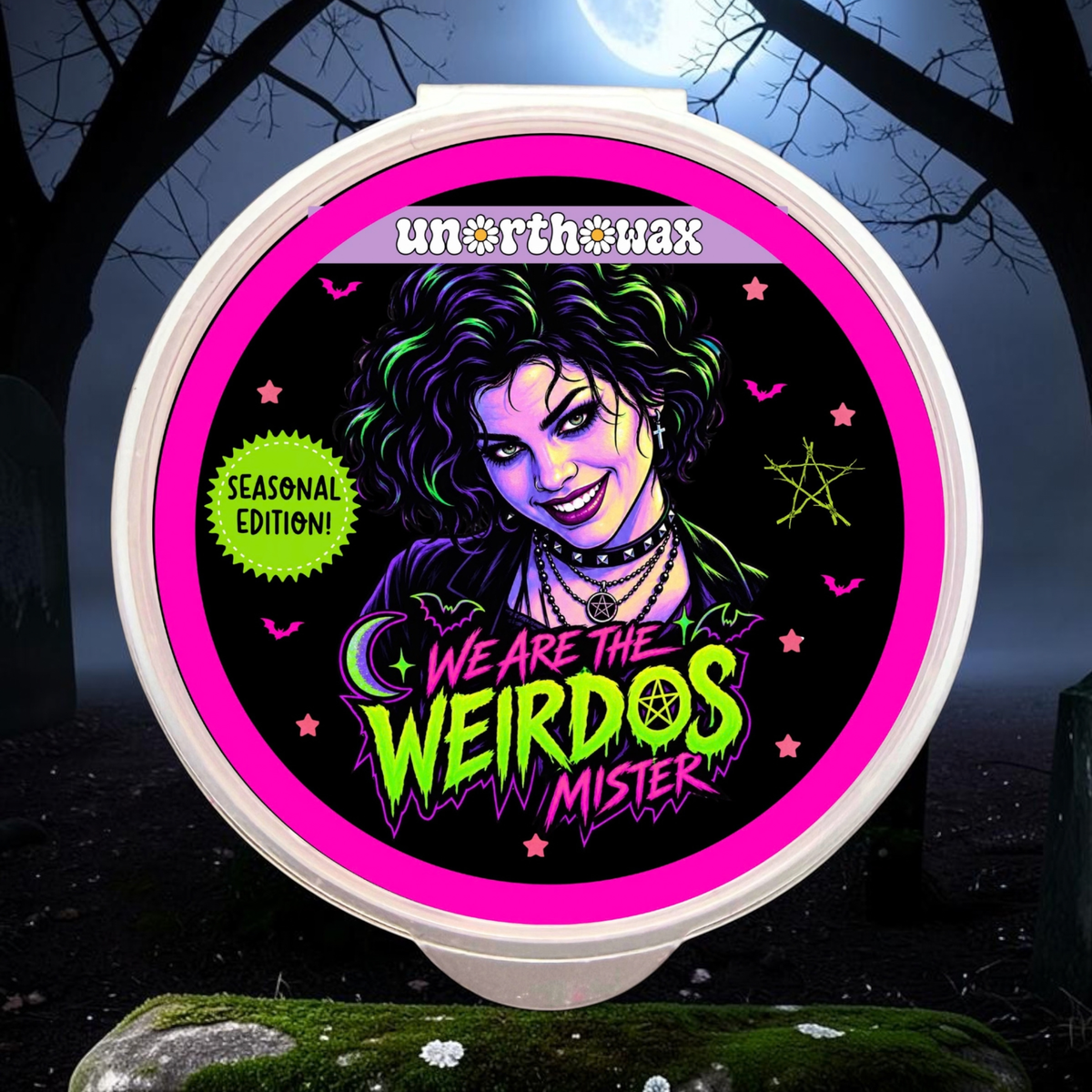 We Are The Weirdos, Mister (Blackberry & Bay) 1oz (20g) Shot Pot Wax Melt