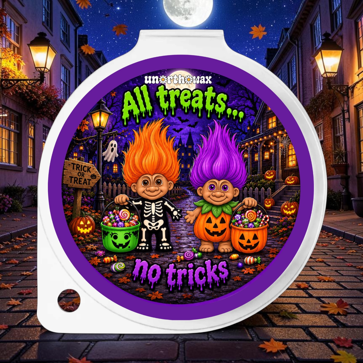 All Treats, No Tricks 50g Segment Pot Wax Melt